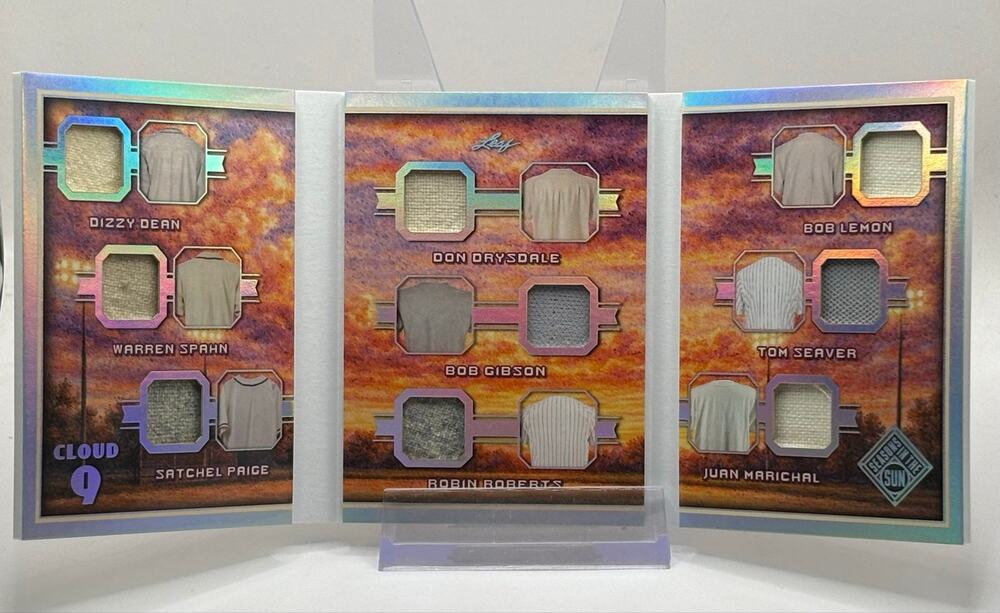 2025 Leaf Seasons In The Sun Cloud 9 Relics Booklet 20/20 SP Dean Paige Marichal